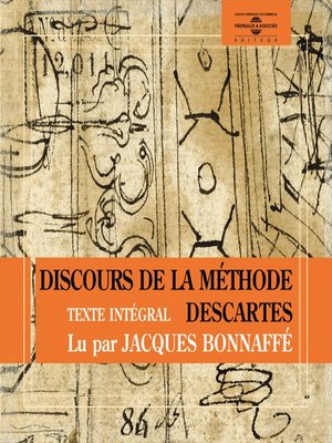 cover image of Le discours de la méthode